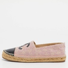 Chanel PinkBlack Tweed and