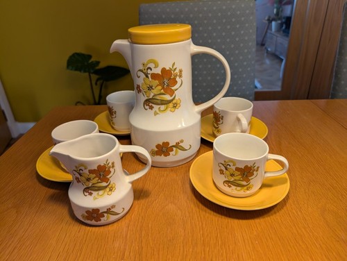 Retro johnson brothers coffee - retro,