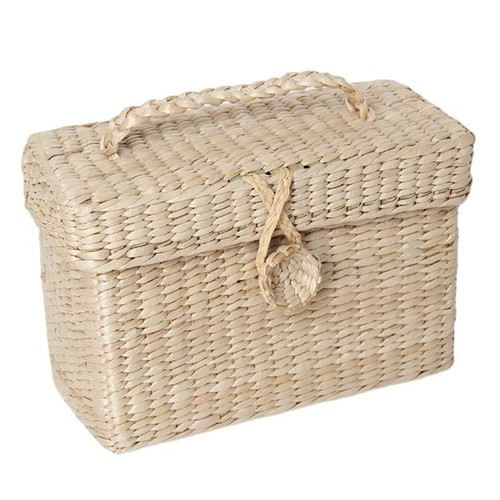 Handmade rattan storage - handmade,