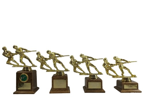 Personalised gold tug - gold, war