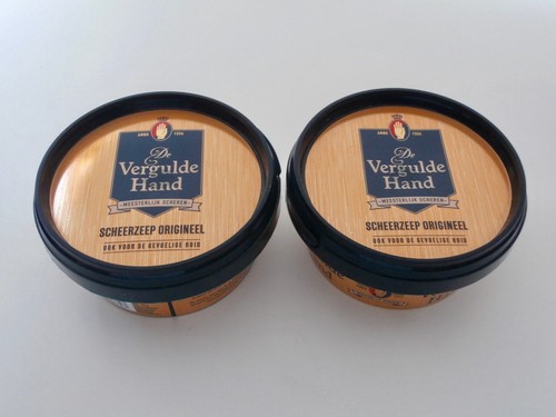 Vergulde hand shaving - hand,