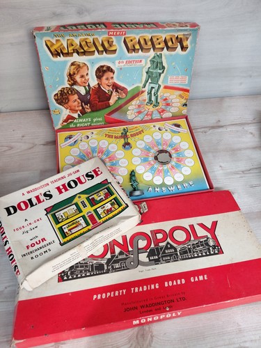 Job lot vintage board - , games