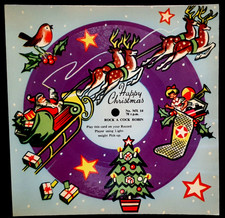 Vintage MELODY CHRISTMAS CARD