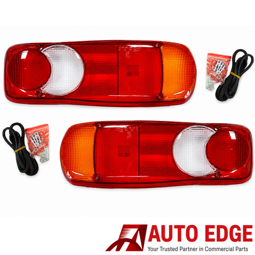 Rear tail light lens covers - light,