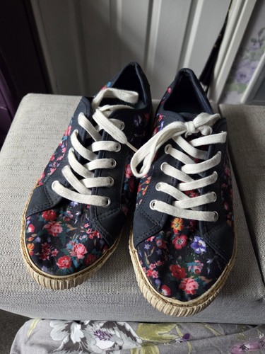 Size navy floral ladies - navy,