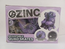 Zinc Adjustable Quad Skates - In Original Box - Used - Fair Condition D35 Y34