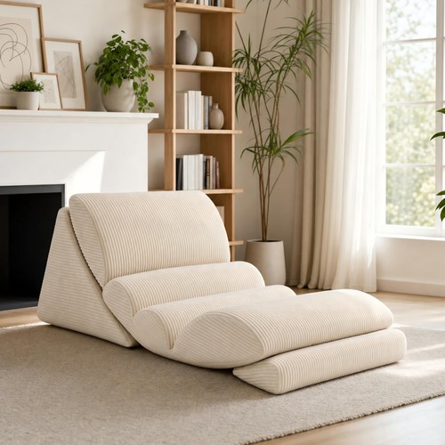 In1 floor sofa bed off - bed, white
