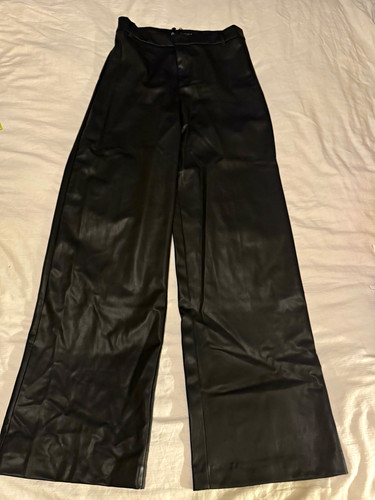 Zara women black faux - women’s,