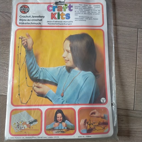 Rare airfix crochet jewellery - crochet,