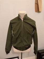 Mens Green Jump The Gun Brighton Harrington Jacket Size 38