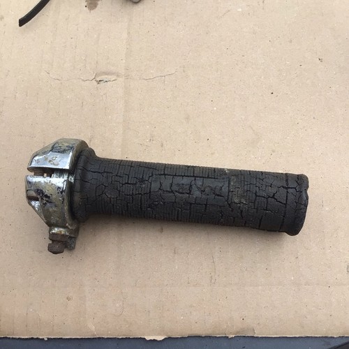 Vintage motorcycle throttle - motorcycle,