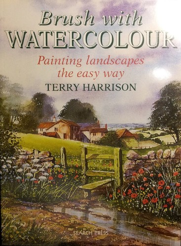 Brush with watercolour - with,