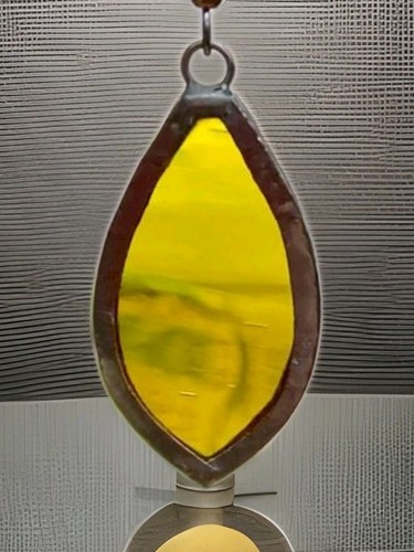 Handmade stained glass gold - glass,