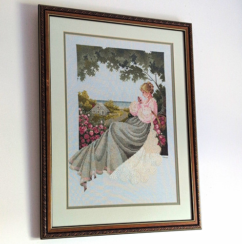 Finished framed lavender - finished,
