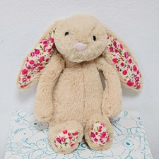 Jellycat Small Honey Blossom Bunny Rabbit Soft Toy Comforter Baby Plush Floral