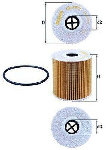Oil filter fits citroen - filter, c2
