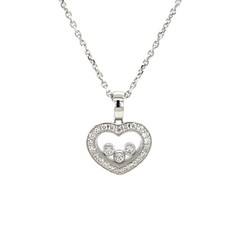 Chopard Happy Diamonds Icons 18k White Gold Heart Pendant 79A611-1201 BRAND NEW