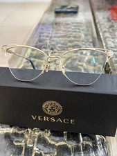 VERSACE ‘Cat eye ‘ Oval / Ellipse  Glasses Frames  1280 1252 55mm Eyewear  Italy