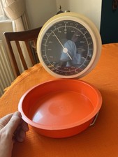 Vintage Wall Hanging Orange Measuring Scales