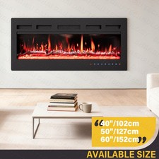 40" 50" 60" Electric Fireplace