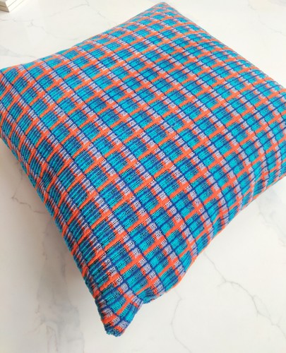 Irish train moquette cushion - irish,