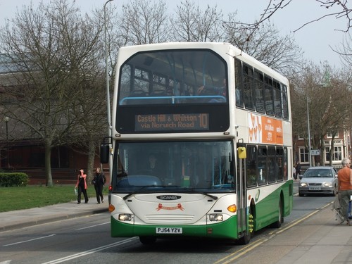 Pj54yzv ipswich buses - 62, 6x4