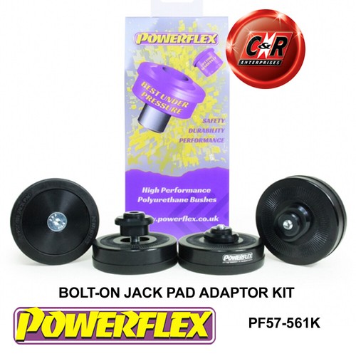 Powerflex bolt jack pad - bolt-on,
