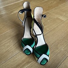 Zara Womens Suede Ankle Strap