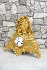 French antique bronze mantel