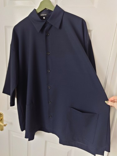 Eskandar wool shirt free size - eskandar,