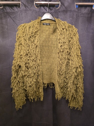 Loop shaggy cardigan green - shaggy,