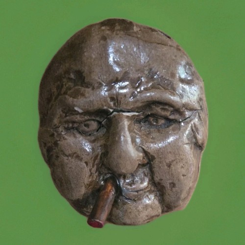 Vintage handmade clay - handmade,