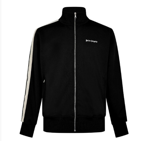 Black white over sized palm - black,