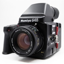 Mamiya M 645 Pro with Prism & 80mm f2.8 Lens plus 120 Back