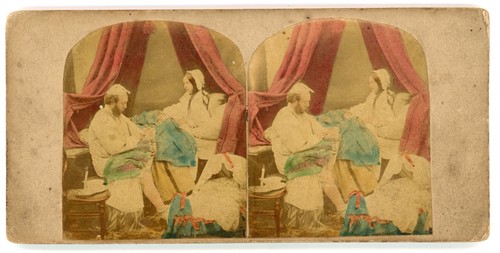 Stereoview stereoscope card - stereoview,