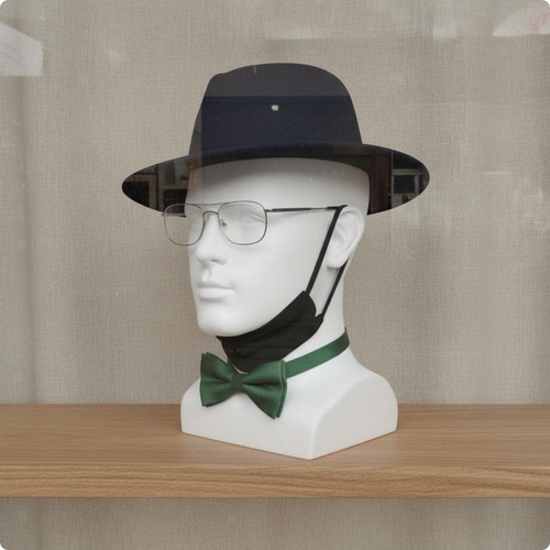 Male mannequin head - male,