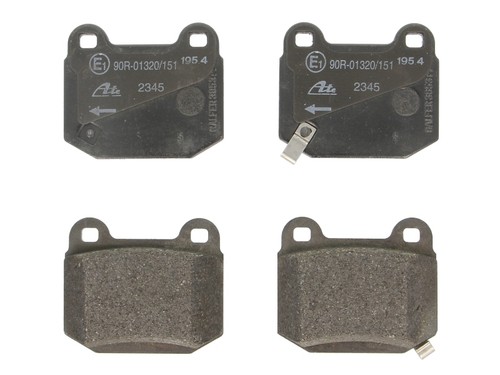 Brake pads set rear - set, right
