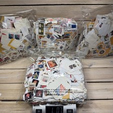 US Postage Stamp On Paper