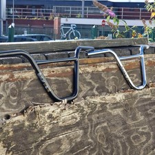 Colony Guardian BMX Handlebars Bars 8.8" or 9.4" Rise Black or Chrome