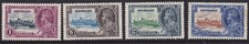 Seychelles 1935 Silver Jubilee Set SG128-131 - Used Cat £55