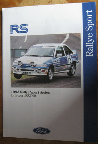 Ford rallye sport escort - rallye,