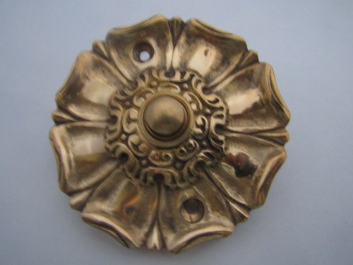 Door bell push button - push, vintage