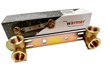 Concealed Shower Fitting Wall Plate Thermostatic Tap Mixer Bar Valve Bracket BSP