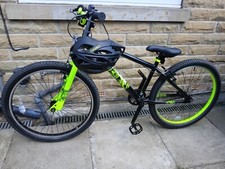 Black and Green X Rated 3D Mesh Dirt Jump Bike 26" Wheel
