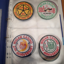 Northern Soul Patch Badge Collection 53 Reproduction Badges. Wigan Casino.
