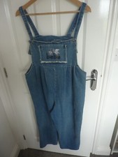 MATERNITY DENIM DUNGAREES - SIZE 10 - GREAT LOOK!