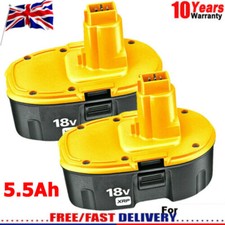 2× 5.5Ah DE9098 Battery For