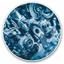 2 x Vinyl Stickers 10cm - Cool