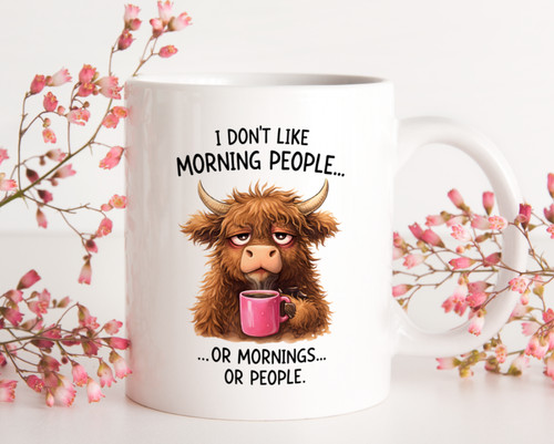 Funny highland cow - highland,