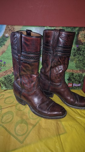 Lucchese cowboy western boots - cowboy,